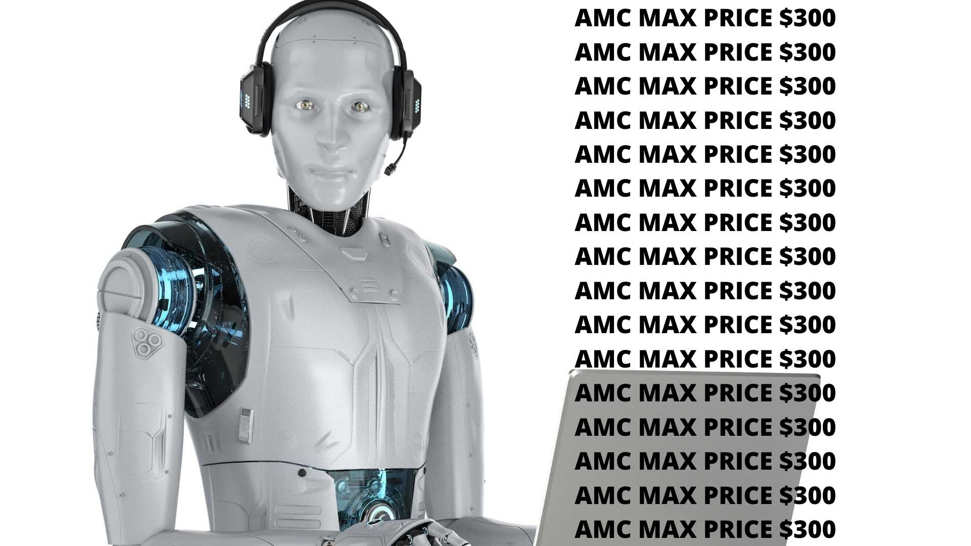 Bot accounts shilling AMC max price of $300, use dead people’s images, sick bastards.