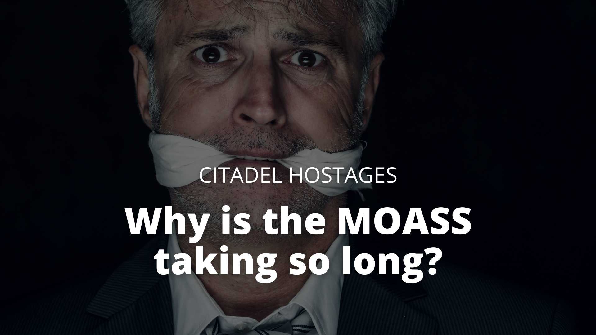 Citadel has hostages: explaining why the MOASS is taking so long