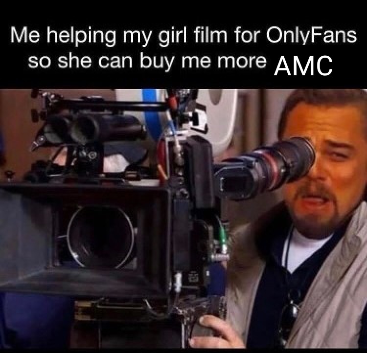 Me helping my girl film for only fans so she can buy me more AMC