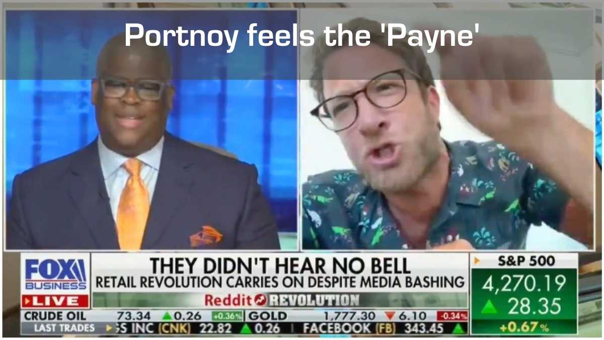 Watch: Charles Payne Calls Dave Portnoy a little b***h in great popcorn moment.