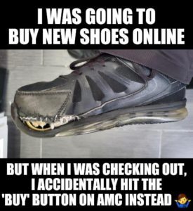 AMC not new shoes